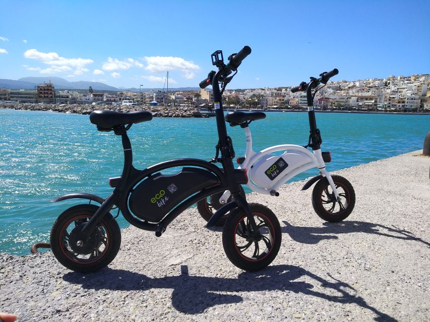 Heraklion: Ecobike Tour with Food tasting - Georgiadis Park: Longer Break + Walk Time
