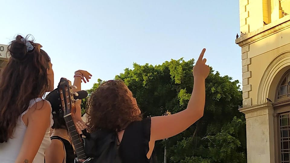 Heraklion: Family Zorba Treasure Hunt with Food Stop - Murals, graffitis, and the Zorba philosophy thread