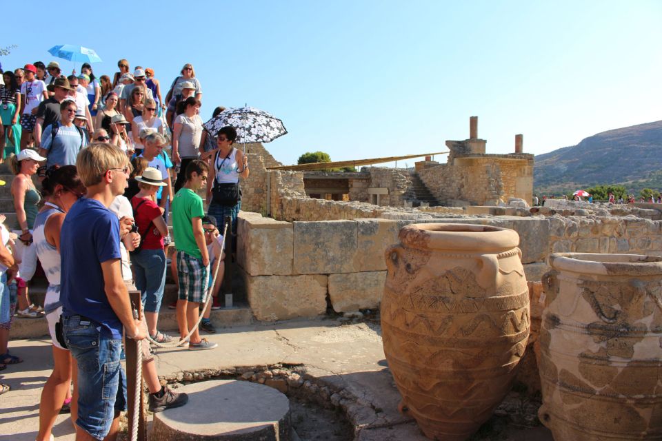 Heraklion, Knossos & Minoan Culture Show - The Museum Ticket Included: Why the Extra Indoors Time Helps