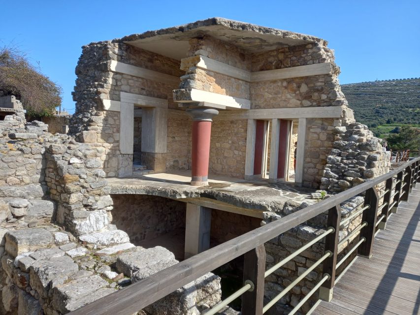 Heraklion: Knossos Palace, Zeus Cave & Oil Mill Private Tour - Olive oil factory visit: tasting Cretan oil like a pro