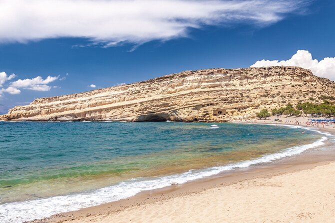 Heraklion: Matala Beach, Hippie Caves & Odigitria Monastery - A Stress-Free Route to South Crete from Heraklion