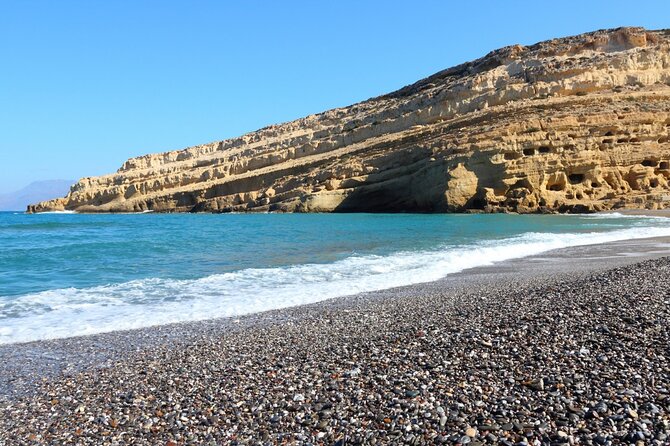 Heraklion: Matala Beach, Hippie Caves & Odigitria Monastery - Gortys Archaeological Site: Small Stop, Real Context