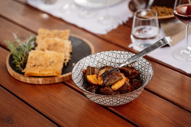 Heraklion Private Half-Day Gastronomy Diaries Experience in Lyrarakis Winery - The olive tree pause: where the tasting becomes the memory