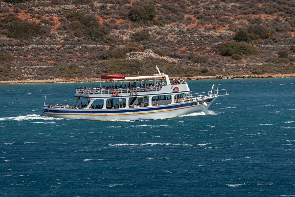 Heraklion: Spinalonga, Agios Nikolaos, & Elounda Boat Tour - The Boat Across Mirabello Bay: A Short Stretch With Big Views