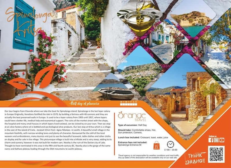 Heraklion : Spinalonga Island & Kritsa Village Half-Day Tour - Spinalonga and Kritsa: why this combo works