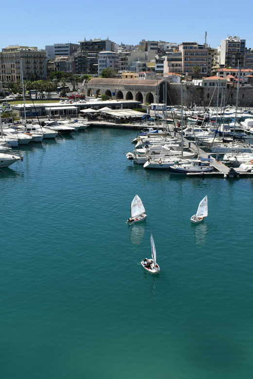 Heraklion Through Local Eyes – A Walking Experience - Greek coffee and local donuts: the sweet start that feels real