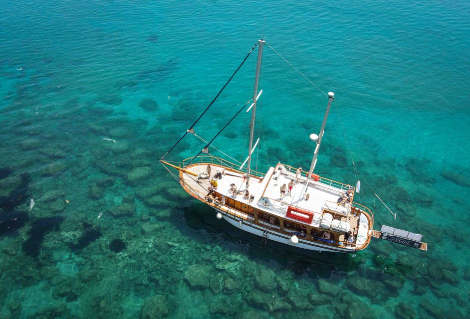 Hersonisos: Boat Cruise with Swim Stops and Lunch - Snorkeling Gear: Masks Included, Snorkel Pipes Are Limited