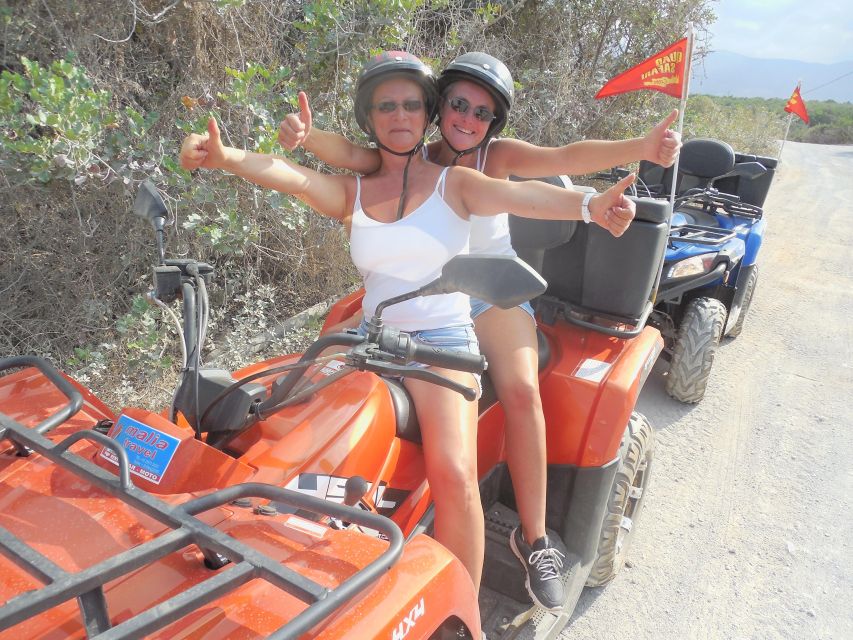 Hersonisos - Malia :off-road quad safari with transfer+Lunch - Malia Palace: a quick hit of culture before the dust