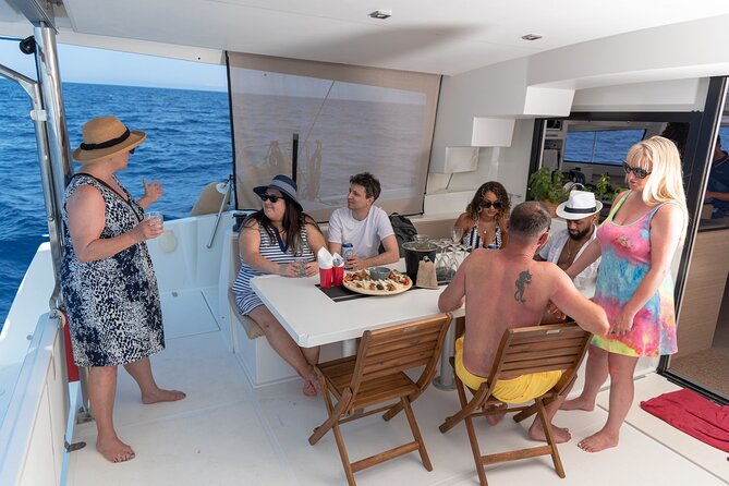Hersonissos: Luxury Sunset Catamaran Cruise Sushi & Open Bar - Small-Group Crew and How You’ll Feel on the Boat