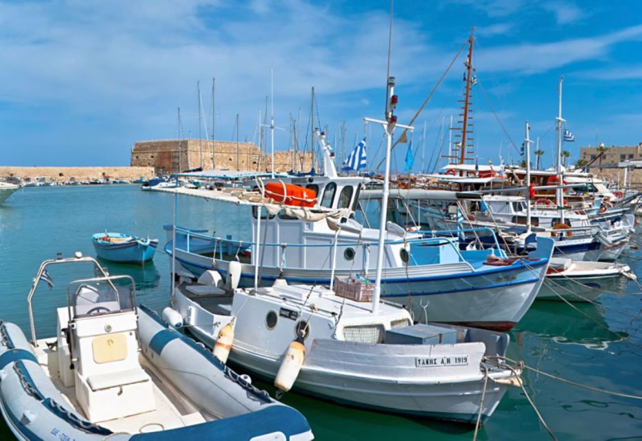 Ierapetra: Knossos Palace and Heraklion Guided City Tour - Knossos Palace with a licensed guide: Minoan stories you can actually use