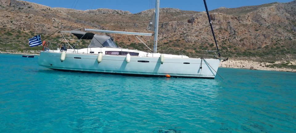 Kissamos: Balos and Gramvousa Private Sailing Trip with Meal - Lunch Onboard: Cretan Comfort With Wine, Beer, and Soft Drinks