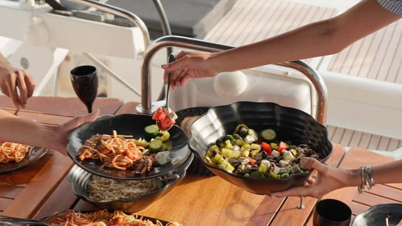Kissamos: Balos & Gramvousa Sailing Cruise with Meal - On the Yacht: The Meal, Drinks, and Crew Style That Makes It Feel Easy