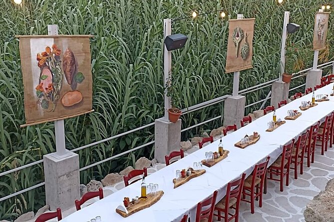 Kissamos: Greek Night Experience with Dancing and Buffet Dinner - Drinks first: beer and wine tasting, then raki