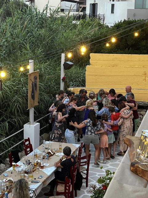 Kissamos: Greek Night with Buffet Dinner and Plate Smashing - The Greek Cook Out: an old prison turned into a dance courtyard