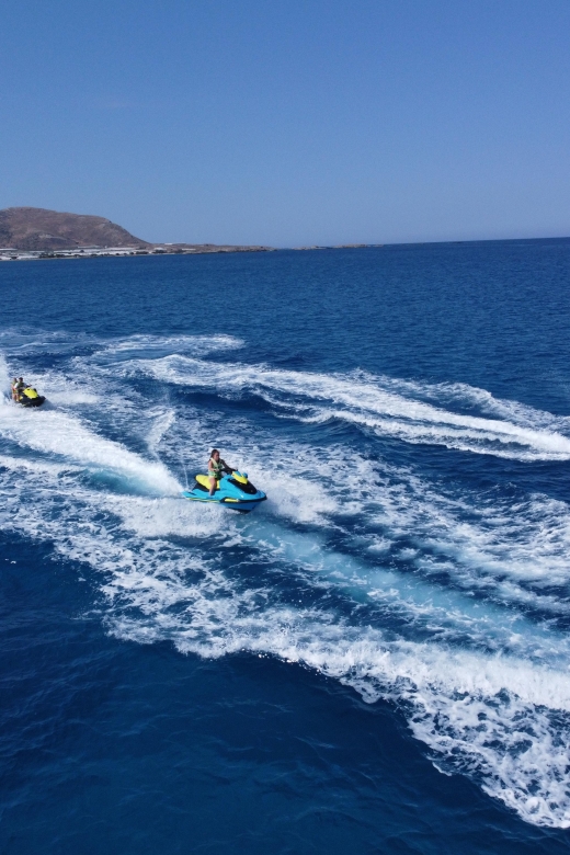 Kolymvari - Afrata & Menies Jet Ski Safari - The First Leg to Afrata Beach: Fast Arrival, Real Swim Time
