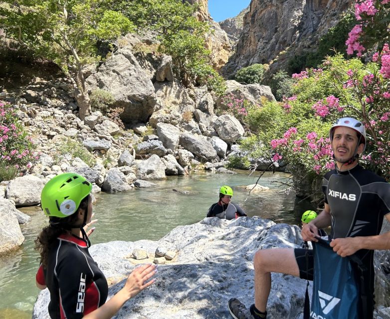 Kourtaliotiko Gorge: Guided River Trekking with Lunch - The exit through olive trees and the Banana Garden lunch reset