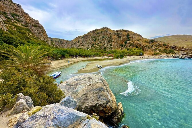 Kourtaliotiko Gorge Waterfalls & Preveli/Kalypso Beach | Private - Kourtaliotiko Gorge Waterfalls: your workout comes with real payoff