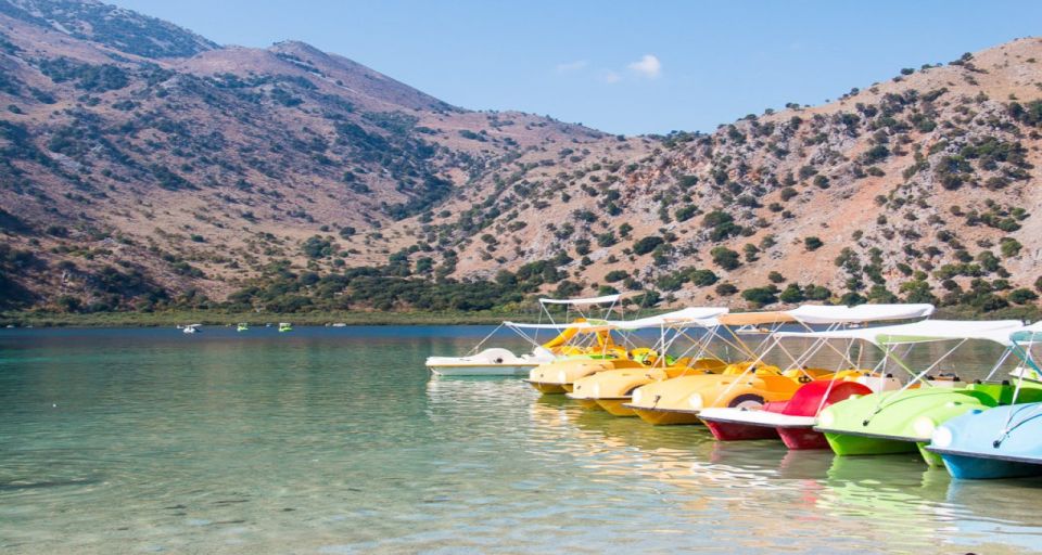 Lake Kournas: Pedal Boat Rental With Transfer - Your 60 Minutes on a Pedalo: How to Make the Most of the Water Time