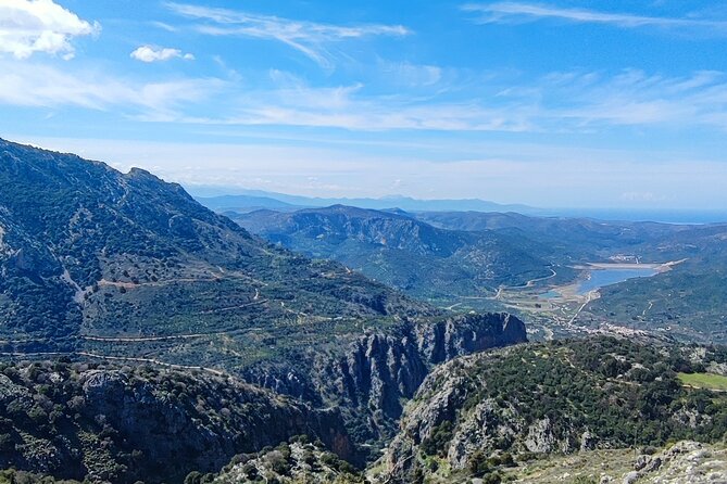 Lasithi plateau,wine and olive oil tasting,Greek Mythology park - Aposelemis Dam photo stop: quick views, easy photos