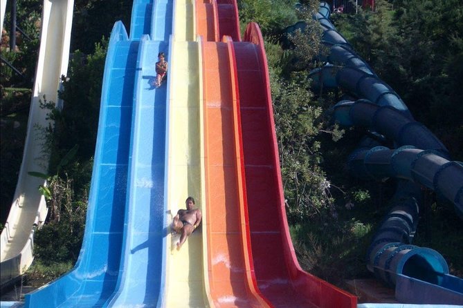 Limnoupolis Water Admission Ticket - Comfort details that make or break the day: loungers and parking