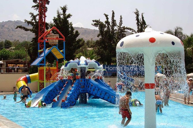 Limnoupolis Water Park All in - Inside Aqua Creta Limnoupolis: pools, lazy river, and 65,000 square meters of play