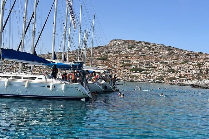 Luxury escape Sailing, shared from Hersonissos or Heraklion port - Dia Island Yacht Day in Crete: What You’re Really Signing Up For
