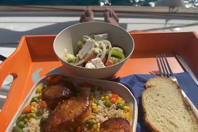 Luxury escape Sailing, shared from Hersonissos or Heraklion port - Food and Drinks on Board: Lunch That Actually Feels Like a Meal