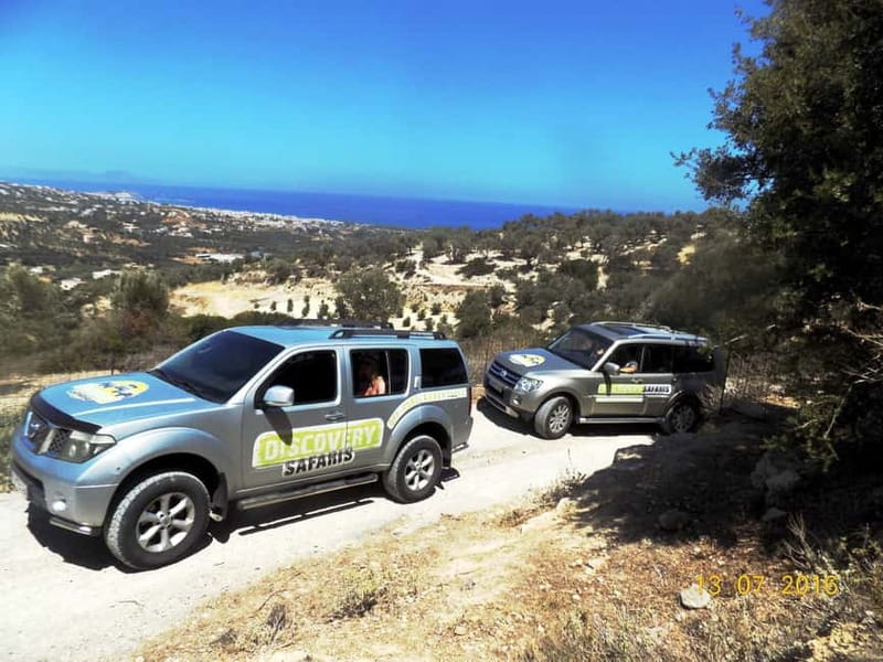 Luxury Jeep Safari to South Coast, Palm Beach and Canyons - Preveli Palm Beach: The Walk, the Water, and Lunch in One Stop