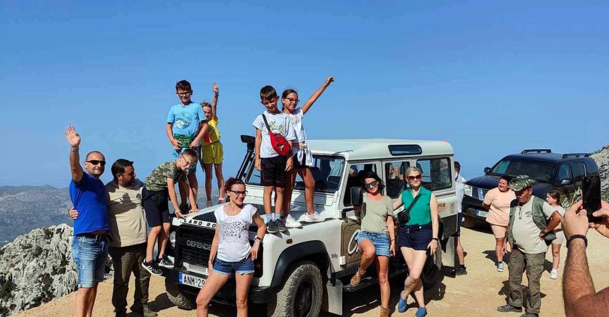 MALIA: Land rover Safari Lasithi Plateau and Zeus Cave - Olive mill stop: learn olive oil the Cretan way