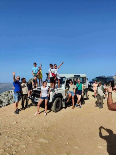 MALIA: Land rover Safari Lasithi Plateau and Zeus Cave - Apeselami Dam and Sfentili: the view with a story