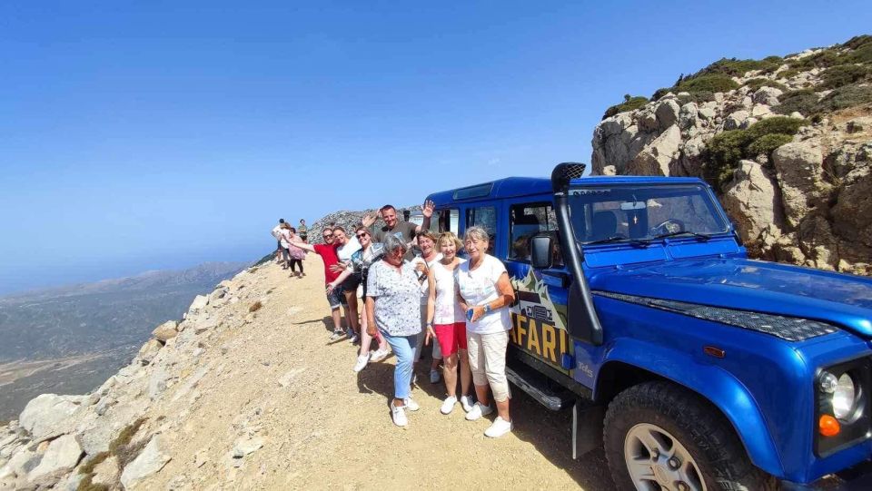 MALIA: Land rover Safari Lasithi Plateau and Zeus Cave - Kastamonitsa village and Roman aqueduct remains