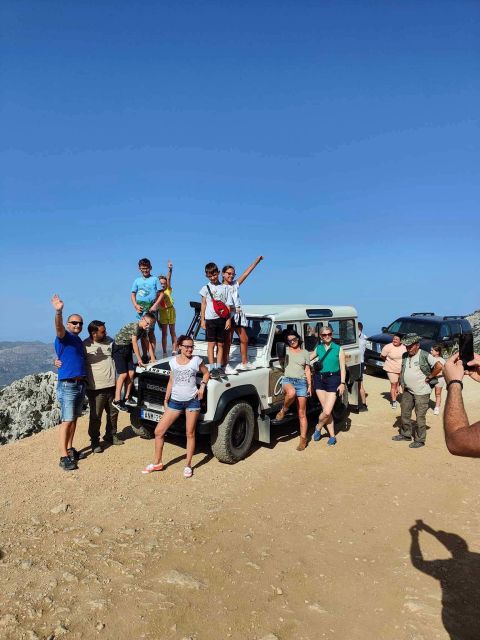 MALIA: Land rover Safari Lasithi Plateau and Zeus Cave - Apeselami Dam and Sfentili: the view with a story
