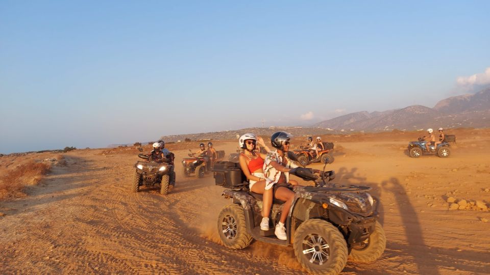 Malia: Off-Road Quad Safari Evening Tour with Dinner - Beginner Safety Briefing: How This Tour Helps You Ride Confidently