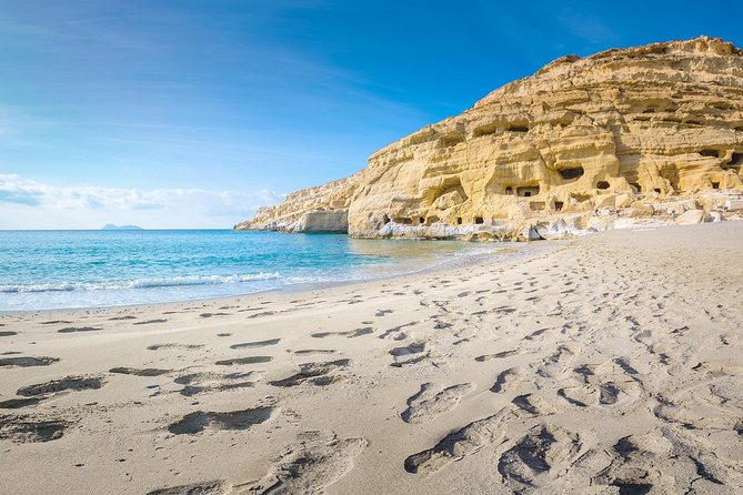 Matala - Agia Galini - Spili from Rethymno - Stop 1: Matala Beach for Sand, Village Wandering, and Lunch Planning