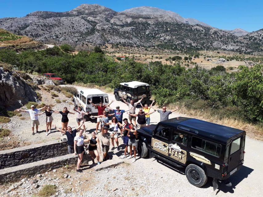 Matala Agiofarago Gorge Guided Jeep Safari Tour - Who this tour suits best in real life