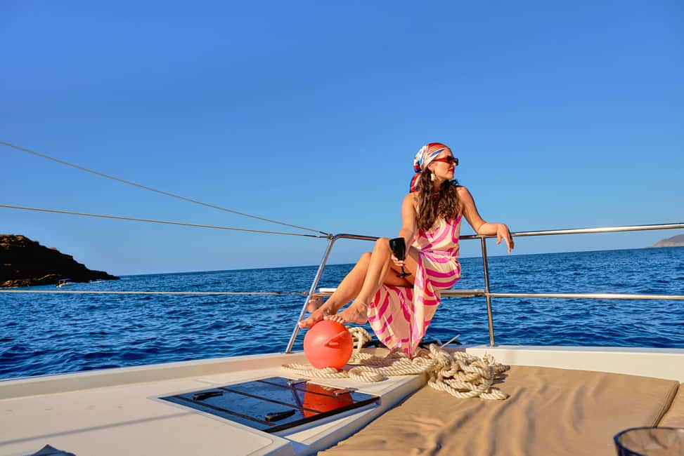 Panormo: Sunset All-Inclusive Catamaran Cruise with Snacks - The $96 value: what you’re really paying for