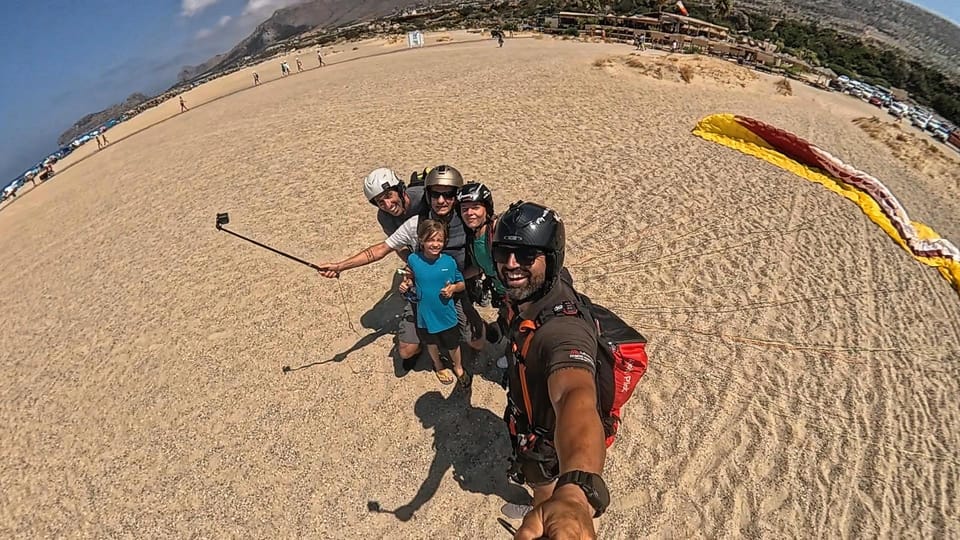 Paragliding in Chania - A powered trike plus paraglider wing: why this is easier than you think