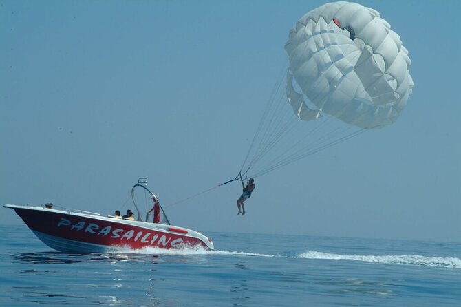 Parasailing Activity on Rethymno Beach, Crete - Parasailing over Rethymno Beach: what the 10 minutes really feels like