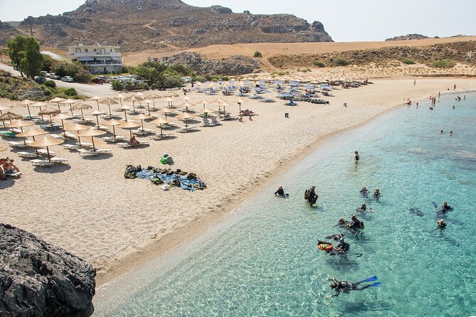 Plakias: Try Scuba Diving first time - Private, from 8 yrs. - Stop-by-Stop: Skinaria Beach, Plakias, Souda Beach