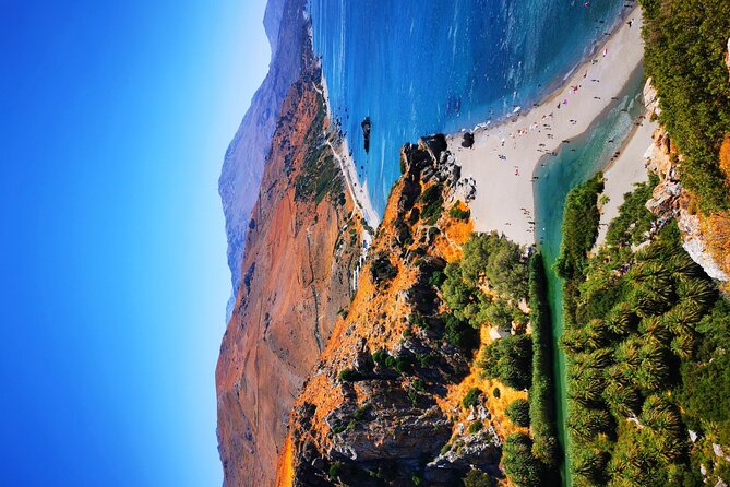 Preveli Beach & Palm Forest :Full-Day Tour with Lunch Box - Walking down to the Libyan Sea: crystal water, palms, and the real return
