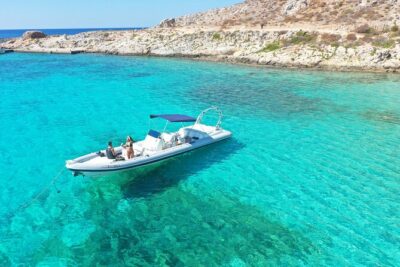 Private Boat Trip Chania - Balos (price is per group-up to 9 people) - Balos Lagoon beach time: swimming, snorkeling chances, and included tickets