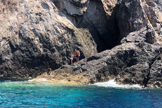 Private Boat Trip Chania Seitan (price per group-up to 9 people) - Seitan Limania Beach: The swim-and-jump stop that sets the tone