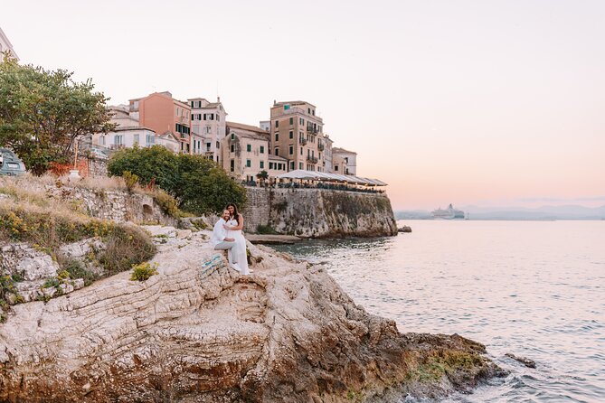 Private professional Vacation photoshoot in Chania - Old Venetian Harbor: Where the Light and Stone Do the Work