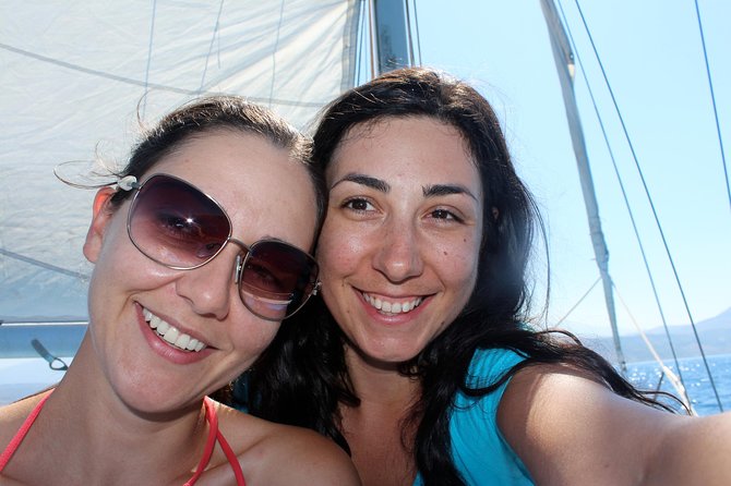 Private Sail in Chania - Stop 1: Kalami Parking near Ag’iannis for the chapel swim