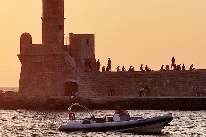 Private Sunset boat trip in Chania, Crete (price is per group) - Crew and vibe: Captain Dimos and Manos matter