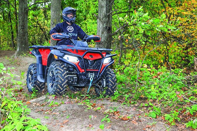 QUAD ATV Adventure découvrez les panoramas du Sud est de la Crete - Through Greenhouses, Past the Lake, and Up the Mountain