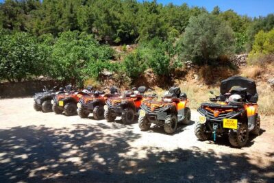QUAD ATV Adventure découvrez les panoramas du Sud est de la Crete - Start at ORION ADVENTURE QUAD IERAPETRA and Get Set Up