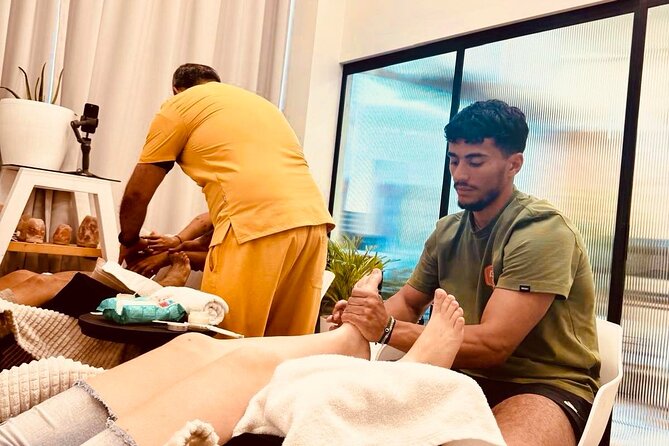 Reflexology Couples Workshop in Crete - The Couples Component: Comfort, Feedback, and Confidence