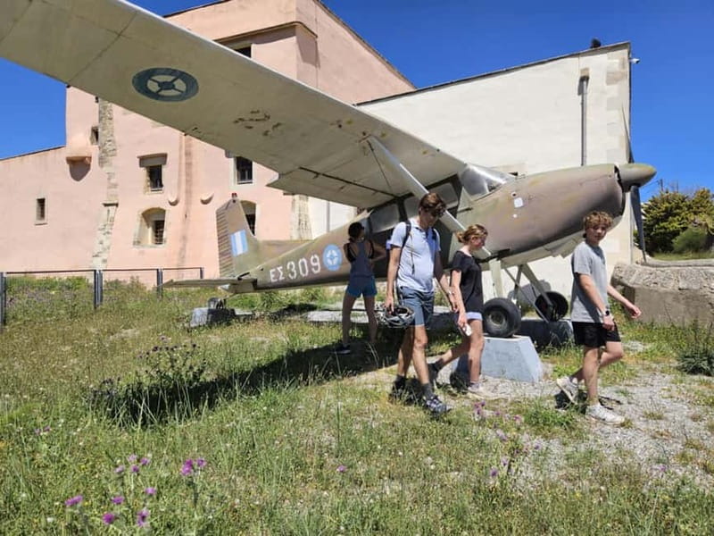Rethymno: Guided e-Bike Tour on Mili Gorge and soft drinks - Passing the Military Museum: a quick historical thread on the route