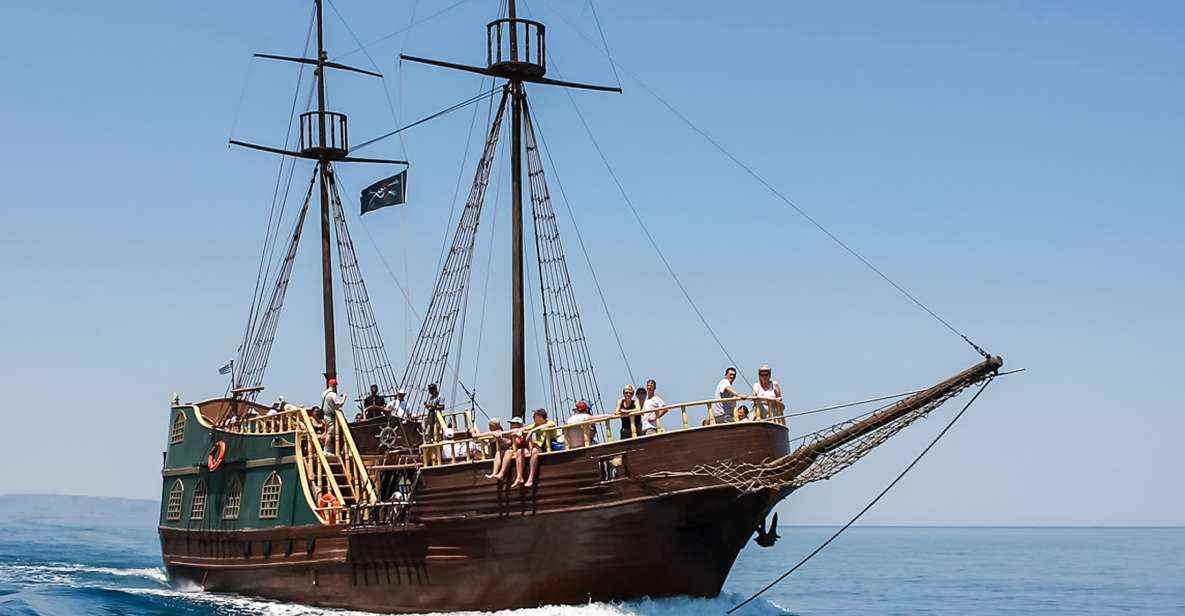 Rethymno: Sunset Cruise on a Wooden Pirate Boat - What you’ll see: Fortezza, Venetian-Port angles, and the lighthouse glow